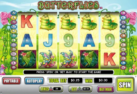 Butterflies slot game