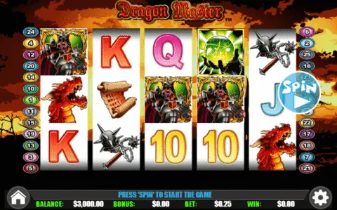 Dragon Master slot game