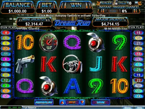 Dream Run slot game