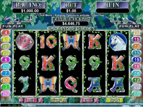 Enchanted Garden slot game