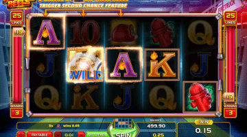 Flaming Reels slot free spins