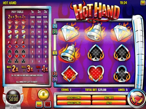 Hot Hand slot game
