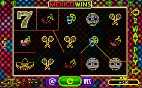Mexico Wins slot free spins