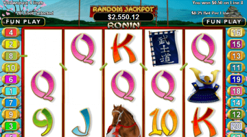 Ronin slot free spins