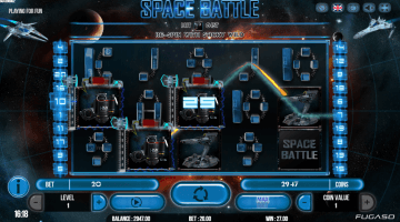 Space Battle slot free spins