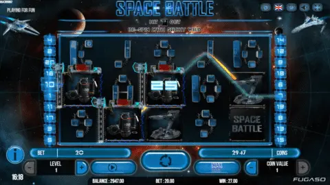 Space Battle slot free spins