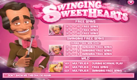 Swinging Sweethearts slot game