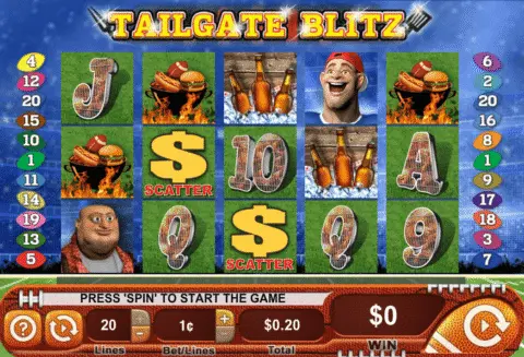 Tailgate Blitz slot game