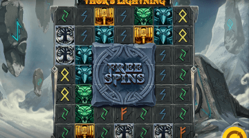 Thors Lightning slot free spins