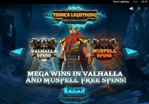 Thors Lightning slot game