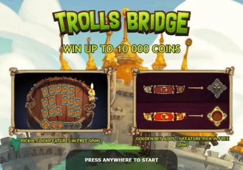 Trolls Bridge slot game