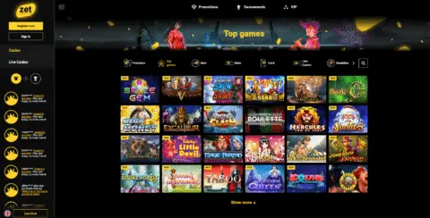 Zet Casino online slots