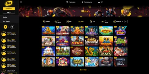 Zet Casino slots
