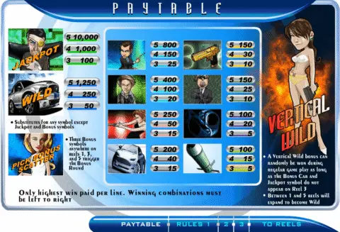 play Agent Cash slot