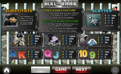 play Beat The Bank slot