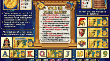 play Caesars Empire slot