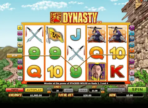 play Dynasty slot