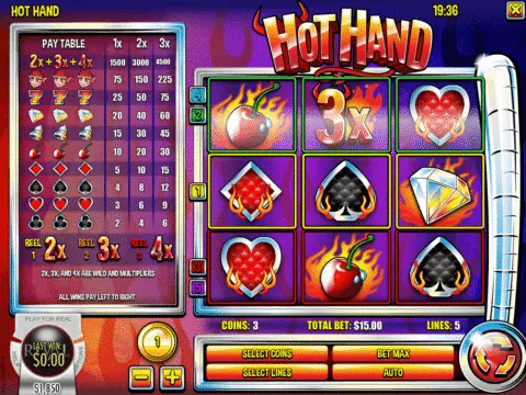 play Hot Hand slot