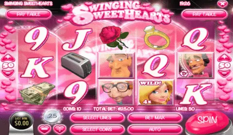 play Swinging Sweethearts slot