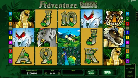 Adventure Palace slot game