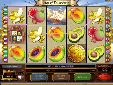 Age Of Discovery slot free spins
