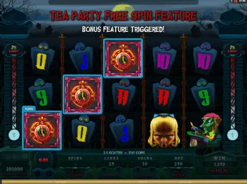 Alaxe in Zombieland slot free spins