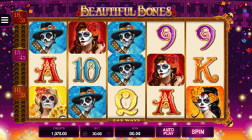 Beautiful Bones slot free spins