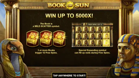 Book of Sun slot game