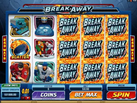 Break Away slot game