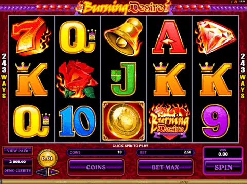 Burning Desire slot game