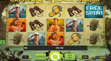 Creature from the Black Lagoon slot free spins