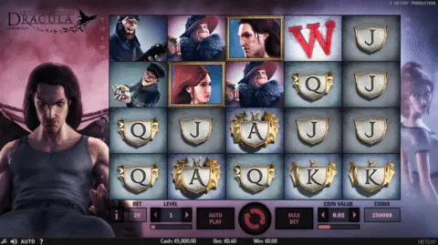 Dracula slot free spins