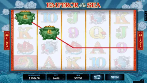 Emperor of the Sea slot free spins