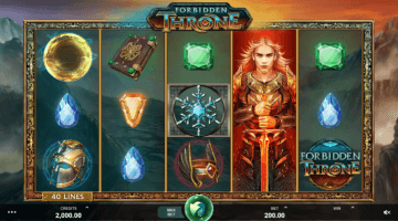 Forbidden Throne slot free spins