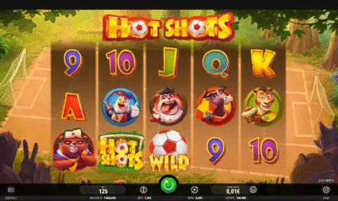 Hot Shots slot free spins