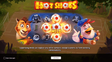 Hot Shots slot game