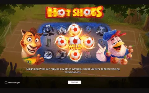 Hot Shots slot game