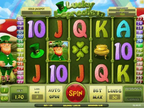 Lucky Leprechaun slot game