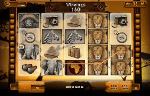 Safari slot free spins