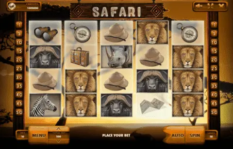 Safari slot game