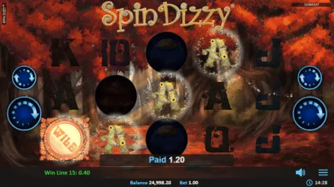 Spin Dizzy slot free spins