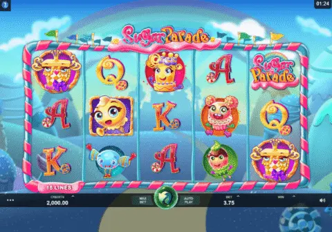 Sugar Parade slot free spins
