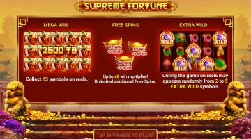 Supreme Fortune slot game
