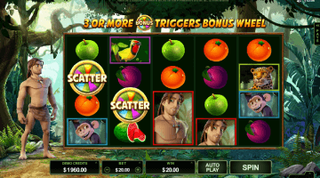 Tarzan slot free spins