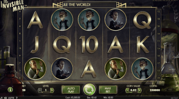 The Invisible Man slot free spins