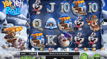 Yak Yeti and Roll slot free spins