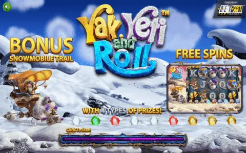 Yak Yeti and Roll slot game