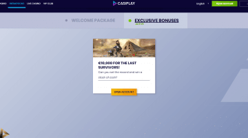 casiplay casino exclusive bonuses