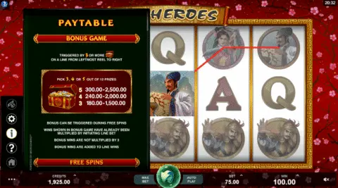 play 108 Heroes slot