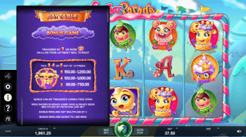 play Sugar Parade slot